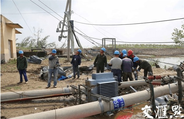 江苏举全省之力抢修电网 超半数用户恢复用电